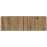  Zidni TV ormarić, 4 dijela, Artisan hrast, 100x30x30 cm | shoptok.hr