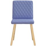  Jedilni stoli 4 kosi Jeans Blue Fabric, (21828347) | Shoptok.si