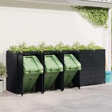  Skladištenje kanti za 5 kanti Crna 340 x 77,5 x 121,5 cm | Eponuda.com