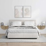  Stenska polica 2 pcs Sonoma hrast 48 x 24 x 24 cm, (5000201271) | Shoptok.si