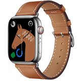 forcell F-DESIGN FA20 narukvica od ekološke kože za APPLE Watch 38/40/41 mm braon | ePonuda.com