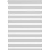 vidaXL Zavjesa zebra 115x150 cm širina tkanine 110,9 cm poliester | shoptok.hr
