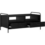  Stolić za kavu Crni hrast 99 5 x 49 x 46 cm Konstruirano drvo - Crni hrast | shoptok.hr