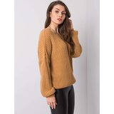 Och Bella Sweater-TW-SW-BI-19710.11-camel | Shoptok.si