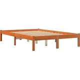  Okvir kreveta bez madraca voštano smeđi 135x190 cm od borovine | shoptok.hr