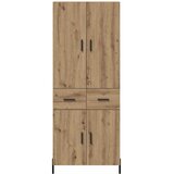  Highboard Umjetnički hrast 69,5 x 34 x 180 cm Konstruirano drvo Slike