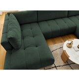 Bobochic Paris Zelena sklopiva/s prostorom za odlaganje kutna garnitura (s lijevim kutom/u obliku slova "U") Fuji – | shoptok.hr