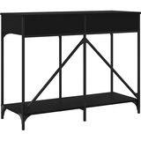  Konzolni stol crni 100 x 39 x 78,5 cm od konstruiranog drva | Eponuda.ba
