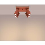  Stropna svetilka KARBON 4 rdeča okra, (21626884) | Shoptok.si