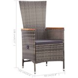  3-dijelni vrtni blagovaonski set sivi | shoptok.hr