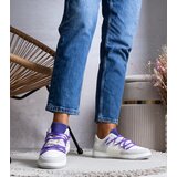 Gemre Gray sneakers purple laces Arcobaleno | Shoptok.si