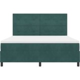  Box vzmetnica Temno zelena Žamet 180 x 200 cm, (22054086) | Shoptok.si
