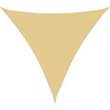  The Living Store Senčno jadro peščeno 3,6x3,6x3,6 m 100 % poliester oxford - Senčno Jadro, (21497233) | Shoptok.si