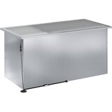  Vrtna posuda za sadnju s LED svjetlom Srebrna 50 x 100 x 48 cm Slike