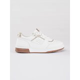 Shelvt White and gold platform sneakers | shoptok.hr