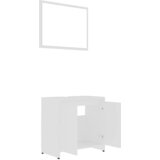  Set kupaonskog namještaja bijeli od konstruiranog drva | Shoptok.si