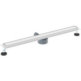 Tuš kanal 2-u-1 sa 360° sifonom Srebrno 90 cm | shoptok.hr