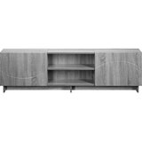  TV stalak 140 x 34,5 x 40 cm Siva Sonoma Konstruirano drvo | shoptok.hr