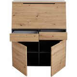 Voleo pisalnik leseni material barve grafita, hrast artisan | Shoptok.si