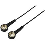 TRU COMPONENTS TC-12356296 ESD kabel za uzemljenje crna 2.40 m pritisni gumb 10 mm, pritisni gumb 10 mm pritisni gumb | Eponuda.ba
