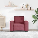 SOFA fotelja vino crvena 100x78x84 cm tkanina | Eponuda.com
