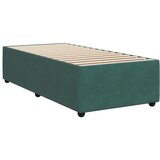 vidaXL Okvir za krevet tamnozeleni 90x190 cm baršunasti Cijene