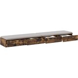  Ladice za krevet s ladicama Dimljeni hrast 180 x 36,5 x 16,5 cm | shoptok.hr