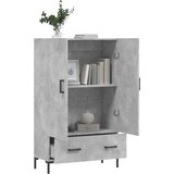  Visoka komoda boja betona 69,5 x 31 x 115 cm konstruirano drvo | shoptok.hr