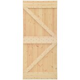  Klizna vrata 2 kom. 100 x 210 cm Masivna borovina | shoptok.hr