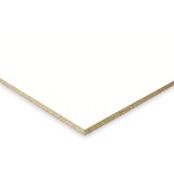 iboard Dekorativna iverna plošča 280 cm x 207 cm x 1,9 cm bela Cene
