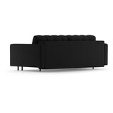 Cosmopolitan Design Crna sklopiva/s prostorom za odlaganje sofa 222 cm Bali – | shoptok.hr