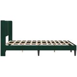  Krevetna konstrukcija Tamnozelena 140 x 190 cm Baršun | shoptok.hr