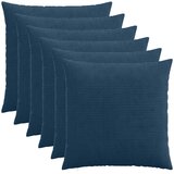  Presvlaka za jastuk 6 pcs HEERLEN Mornarsko plava 60 x 60 cm Slike