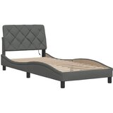  Okvir kreveta s LED-om bez madraca 80x200 cm od tkanine | shoptok.hr