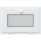  Prozor za podrum RISOR 60 x 40 cm PVC i staklo Bijela | shoptok.hr