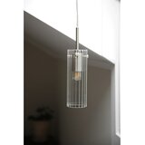 Markslöjd 109013 - Luster na sajli TIBIA 1xE14/40W/230V transparentno/mesing | Eponuda.com