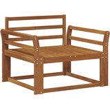  Srednji zunanji kavč Masiven les akacije Naravna, (5000207232) | Shoptok.si