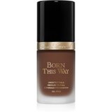 Too Faced Born This Way Flawless Coverage Natural Finish Foundation prekrivni tekoči puder za naraven videz odtenek Ganache 30 ml Cene