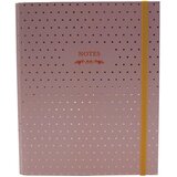 Blok KOLEGIJ B5 CRTE 96L S GUMICOM DOTS 4 MARKER SVIJETLO ROZI 1784 Cijene