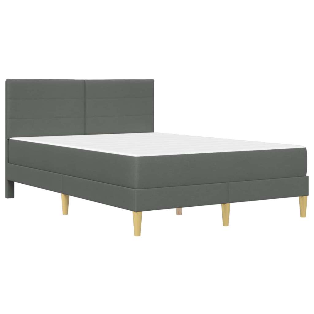  Okvir za krevet Tamno siva 140 x 190 cm Poliester | shoptok.hr