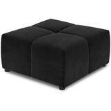 Cosmopolitan Design Crni baršunasti kauč modul Rome Velvet - | shoptok.hr