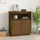 vidaXL Komoda smeđa boja meda 70 x 34 x 80 cm od masivne borovine Cijene