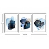 WALLXPERT 3P3853NISCT 006 Dekorativna slika, 3 dijela, 38x53cm | Eponuda.ba