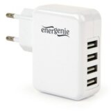 Gembird univerzalni strujni punjač GEMBIRD, 4-port, 5V, 3,1A, EG-U4AC-02, white | Eponuda.ba