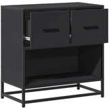 vidaXL Noćni ormarić crni 60x31x60 cm Konstruirano drvo i metal | shoptok.hr