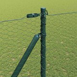  Heksagonalna ograda s stubom 100 x 1,6 m Čelik premazan PVC-om | shoptok.hr