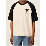 Ami Paris Majice & Polo majice T-SHIRT UTS351.726 IVOIRE Bež Cene