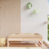 vidaXL Vrtni stolček za noge 120x80 cm trdna borovina Cene