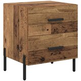 vidaXL Noćni ormar Staro drvo 40 x 35 x 47.5 cm Konstruirano drvo | shoptok.hr
