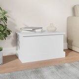  Kutija za pohranu bijela 50x30x28 cm inženjerski drvo | shoptok.hr